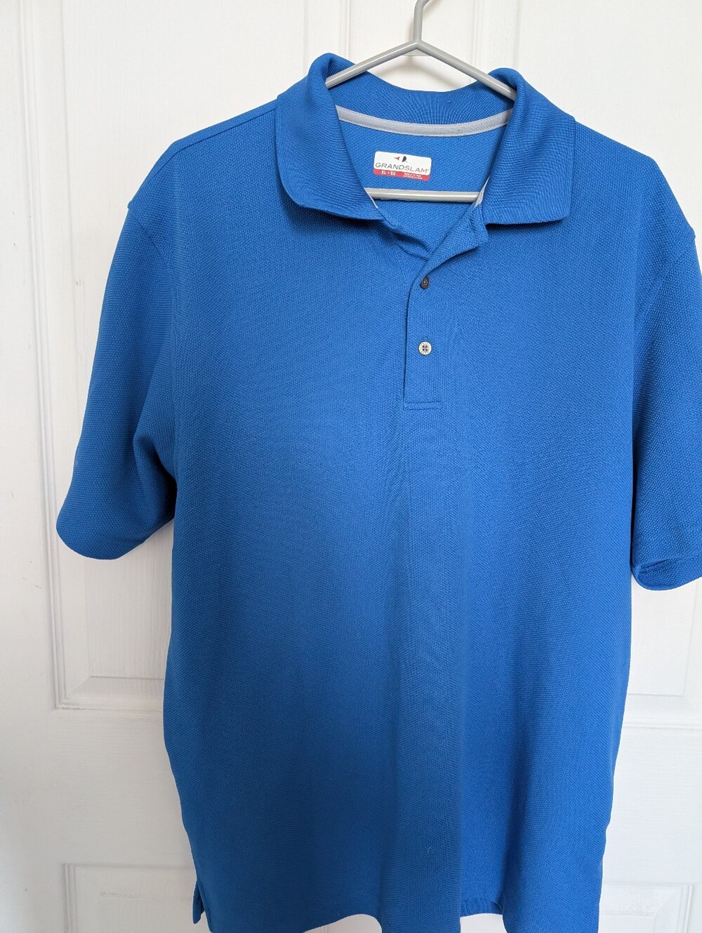 Grand Slam Men's Royal Blue Polo Golf Shirt